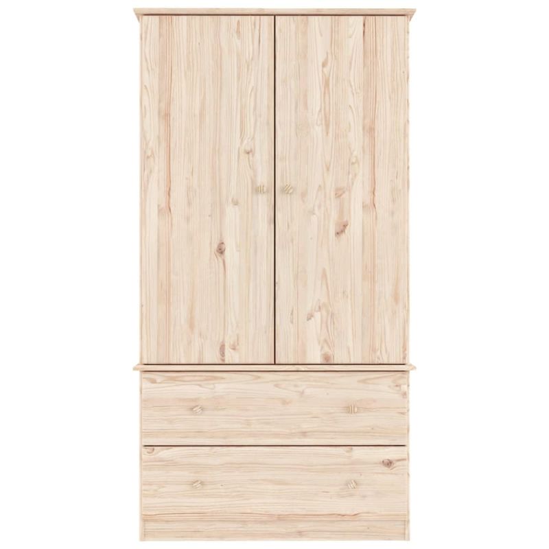 Casa si Gradina - Mobilier - Dulapuri si sifoniere - Dulapuri - Dulap „ALTA”, 90x55x170 cm, lemn masiv de pin - Infinity.ro