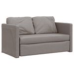 Casa si Gradina - Mobilier - Canapele si coltare - Canapele - Canapea extensibila 2 in 1, gri taupe, 112x174x55 cm, textil - Infinity.ro