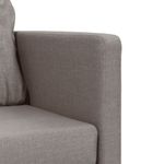 Casa si Gradina - Mobilier - Canapele si coltare - Canapele - Canapea extensibila 2 in 1, gri taupe, 112x174x55 cm, textil - Infinity.ro