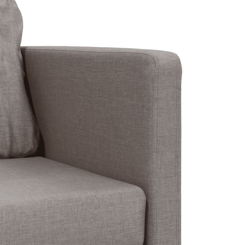 Casa si Gradina - Mobilier - Canapele si coltare - Canapele - Canapea extensibila 2 in 1, gri taupe, 112x174x55 cm, textil - Infinity.ro