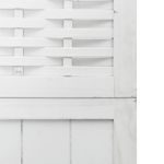 Casa si Gradina - Decoratiuni - Pereti despartitori si paravane - Paravan camera 6 panouri, alb, lemn masiv paulownia - Infinity.ro