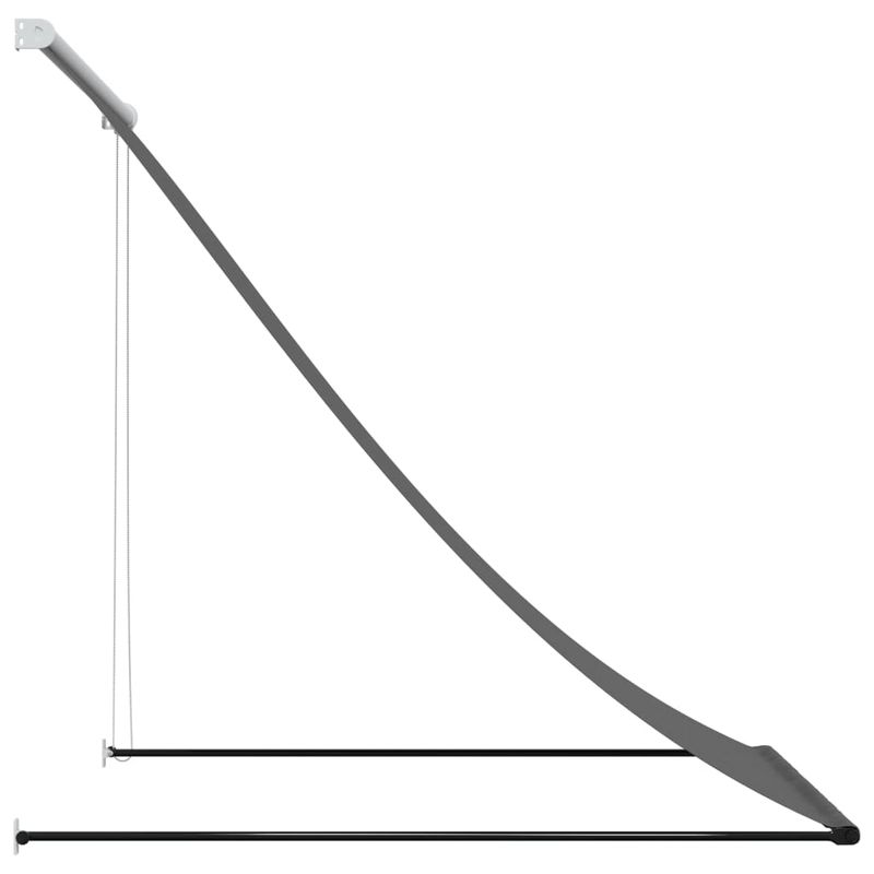 Casa si Gradina - Gradina si terasa - Umbrele si pavilioane - Pavilioane - Copertina retractabila, antracit, 100x150 cm, textil si otel - Infinity.ro