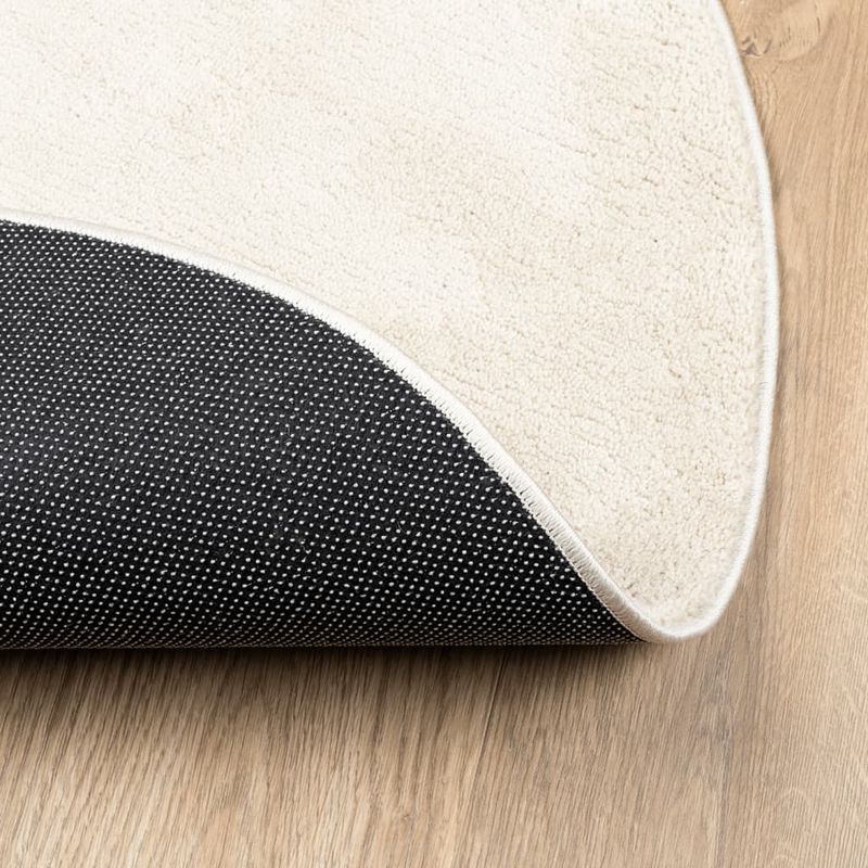 Casa si Gradina - Textile si covoare - Covoare - Covoare casa - Covor „OVIEDO”, fire scurte, bej, Ø 120 cm - Infinity.ro