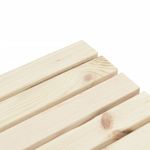 Casa si Gradina - Gradina si terasa - Mobilier exterior - Scaune si sezlonguri gradina - Banca de gradina cu 2 locuri, lemn masiv de brad, maro - Infinity.ro