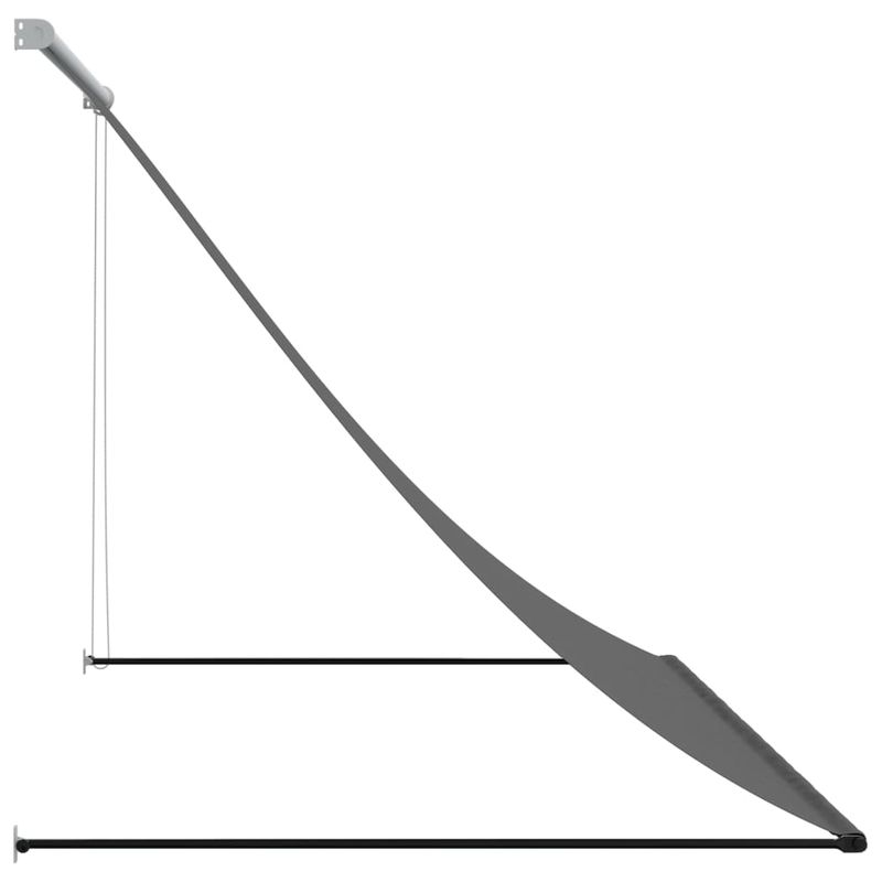 Casa si Gradina - Gradina si terasa - Umbrele si pavilioane - Pavilioane - Copertina retractabila, antracit, 200x150 cm, tesatura si otel - Infinity.ro