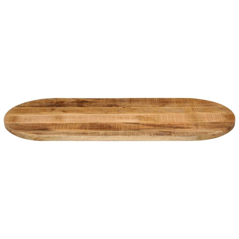 Casa si Gradina - Mobilier - Feronerie si accesorii mobila - Blat de masa oval, 140x50x2,5 cm, lemn masiv mango brut - Infinity.ro