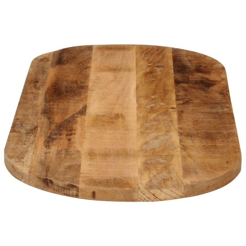 Casa si Gradina - Mobilier - Feronerie si accesorii mobila - Blat de masa oval, 140x50x2,5 cm, lemn masiv mango brut - Infinity.ro