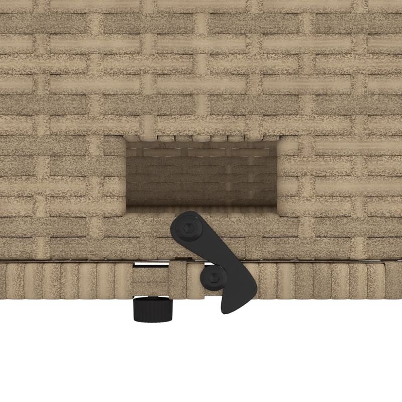 Casa si Gradina - Gradina si terasa - Mobilier exterior - Canapele si fotolii gradina - Canapea de gradina, 2 locuri, bej, poliratan & lemn de acacia - Infinity.ro