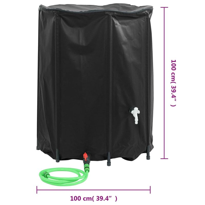Casa si Gradina - Gradinarit si plante - Instalatii si accesorii pentru irigatii - Rezervor de apa cu robinet, pliabil, 750 L, PVC - Infinity.ro