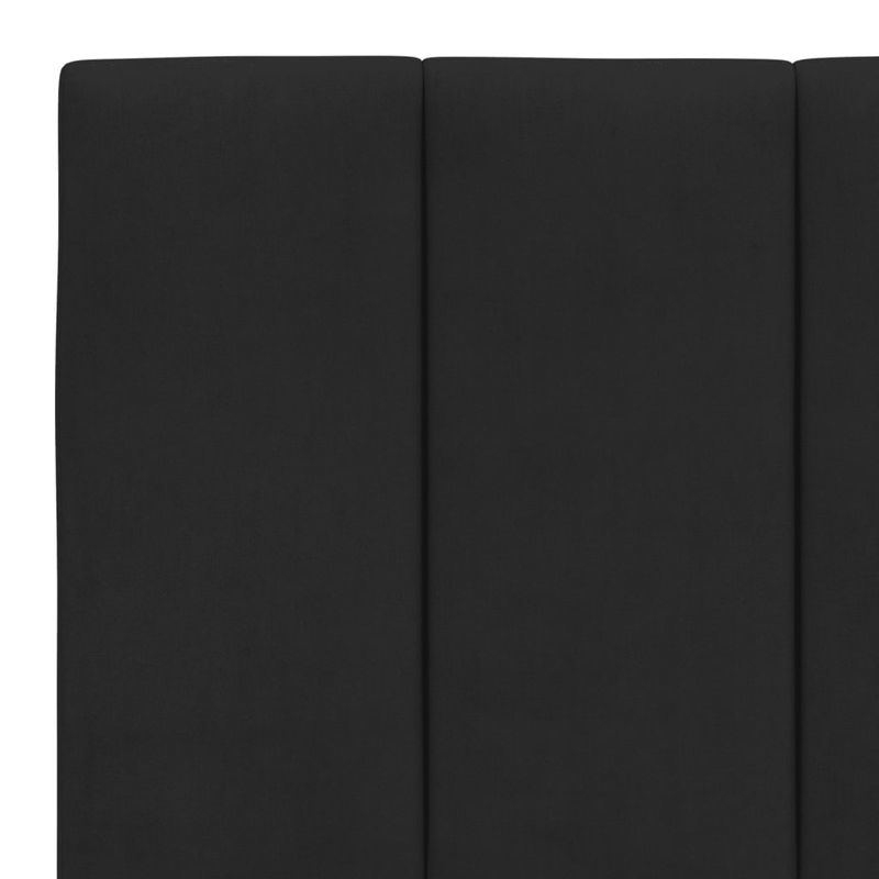 Casa si Gradina - Mobilier - Paturi si accesorii - Paturi - Cadru de pat cu lumini LED, negru, 200x200 cm, catifea - Infinity.ro
