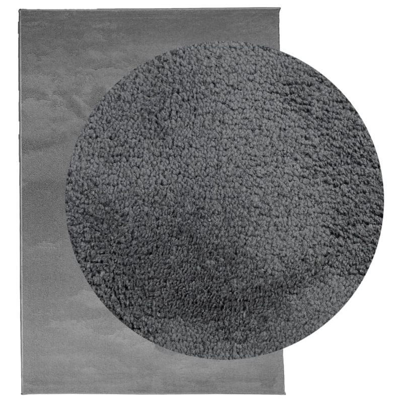 Casa si Gradina - Textile si covoare - Covoare - Covoare casa - Covor „OVIEDO”, fire scurte, antracit, 200x280 cm - Infinity.ro
