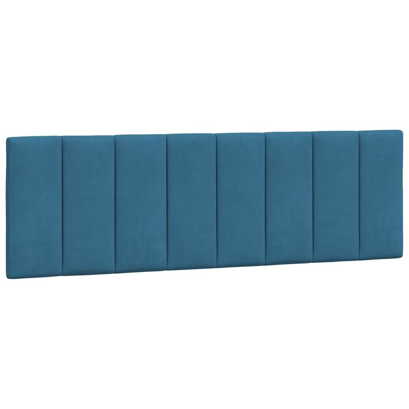 Casa si Gradina - Mobilier - Paturi si accesorii - Paturi - Cadru de pat cu lumini LED, albastru, 160x200 cm, catifea - Infinity.ro