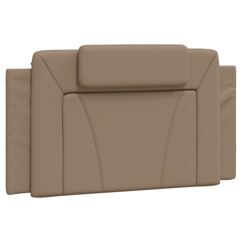 Casa si Gradina - Mobilier - Paturi si accesorii - Paturi - Cadru de pat cu LED, cappuccino, 100x200 cm, piele ecologica - Infinity.ro