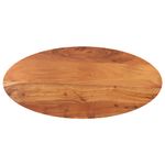 Casa si Gradina - Constructii - Lemn constructii - Placi lemn - Blat de masa oval, 110x40x3,8 cm, lemn masiv de acacia - Infinity.ro