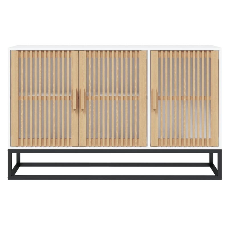 Casa si Gradina - Mobilier - Comode si corpuri - Comode - Servanta, alb, 105x30x65 cm, lemn prelucrat - Infinity.ro