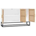 Casa si Gradina - Mobilier - Comode si corpuri - Comode - Servanta, alb, 105x30x65 cm, lemn prelucrat - Infinity.ro
