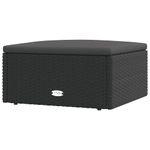 Casa si Gradina - Gradina si terasa - Mobilier exterior - Seturi mobila gradina - Set mobilier de gradina cu perne, 7 piese, negru, poliratan - Infinity.ro