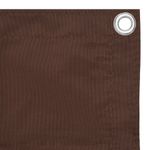 Casa si Gradina - Gradina si terasa - Umbrele si pavilioane - Umbrele - Prelata balcon, maro, 75 x 600 cm, tesatura oxford - Infinity.ro