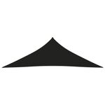 Casa si Gradina - Gradina si terasa - Umbrele si pavilioane - Umbrele - Parasolar din tesatura oxford, negru, 2,5x2,5x3,5 m, tesatura oxford, triunghiular - Infinity.ro