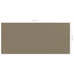 Sport si Outdoor - Camping - Accesorii corturi - Covor pentru cort, gri taupe, 250x550 cm - Infinity.ro