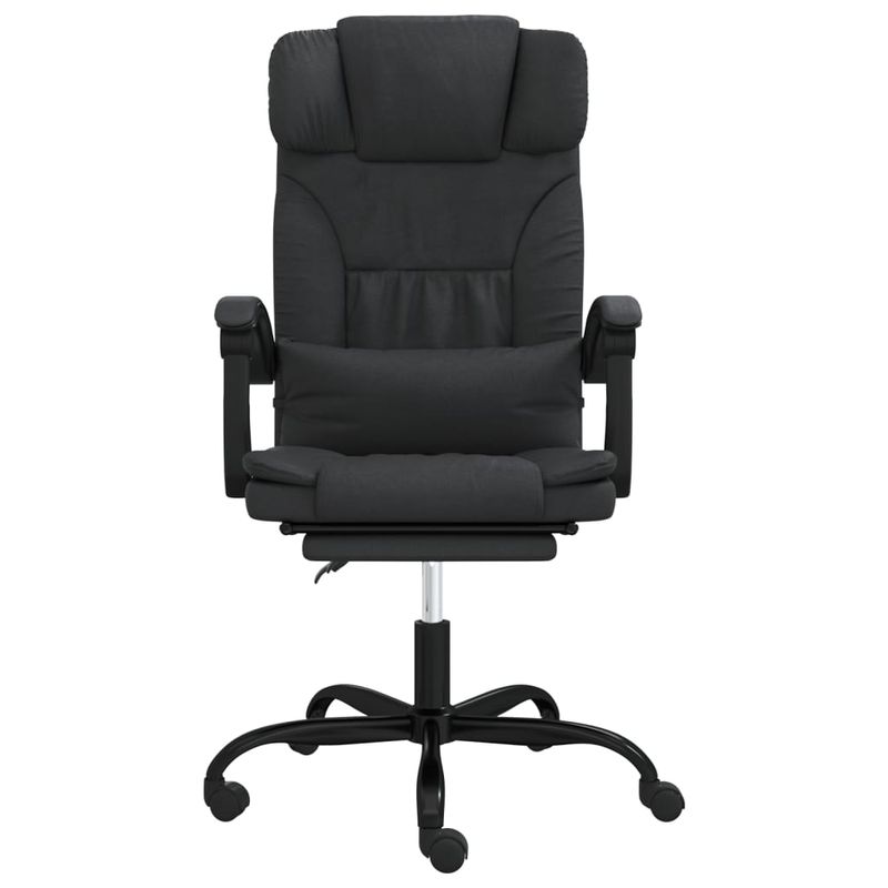 Casa si Gradina - Mobilier - Scaune si fotolii - Scaune - Scaun de birou rabatabil, negru, piele ecologica - Infinity.ro