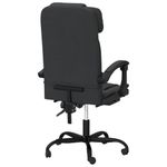 Casa si Gradina - Mobilier - Scaune si fotolii - Scaune - Scaun de birou rabatabil, negru, piele ecologica - Infinity.ro