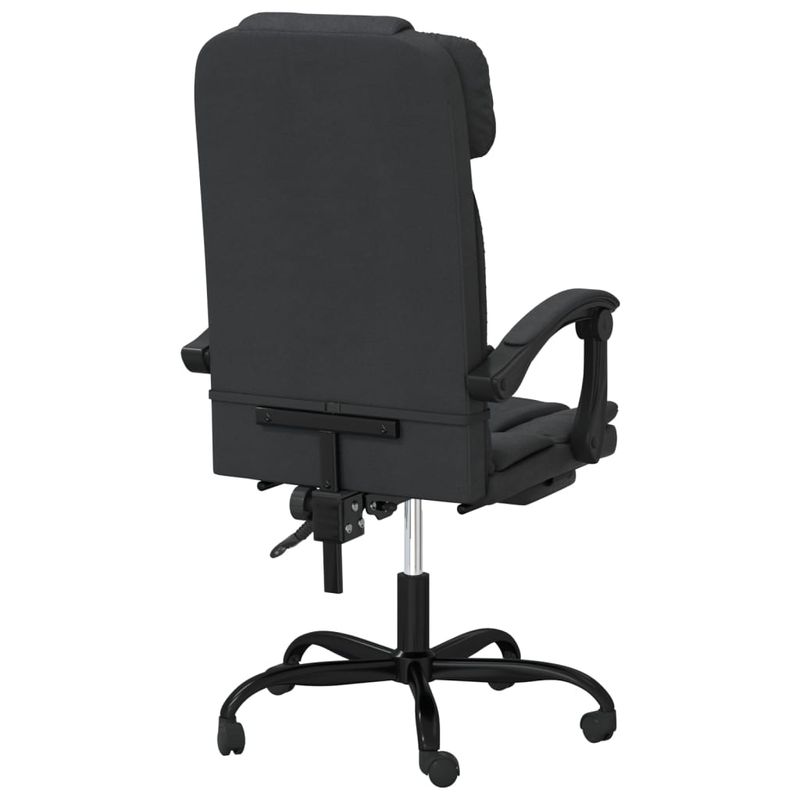 Casa si Gradina - Mobilier - Scaune si fotolii - Scaune - Scaun de birou rabatabil, negru, piele ecologica - Infinity.ro
