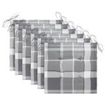 Casa si Gradina - Gradina si terasa - Mobilier exterior - Scaune si sezlonguri gradina - Scaune gradina pliabile, cu perne, 6 buc., lemn masiv de acacia - Infinity.ro