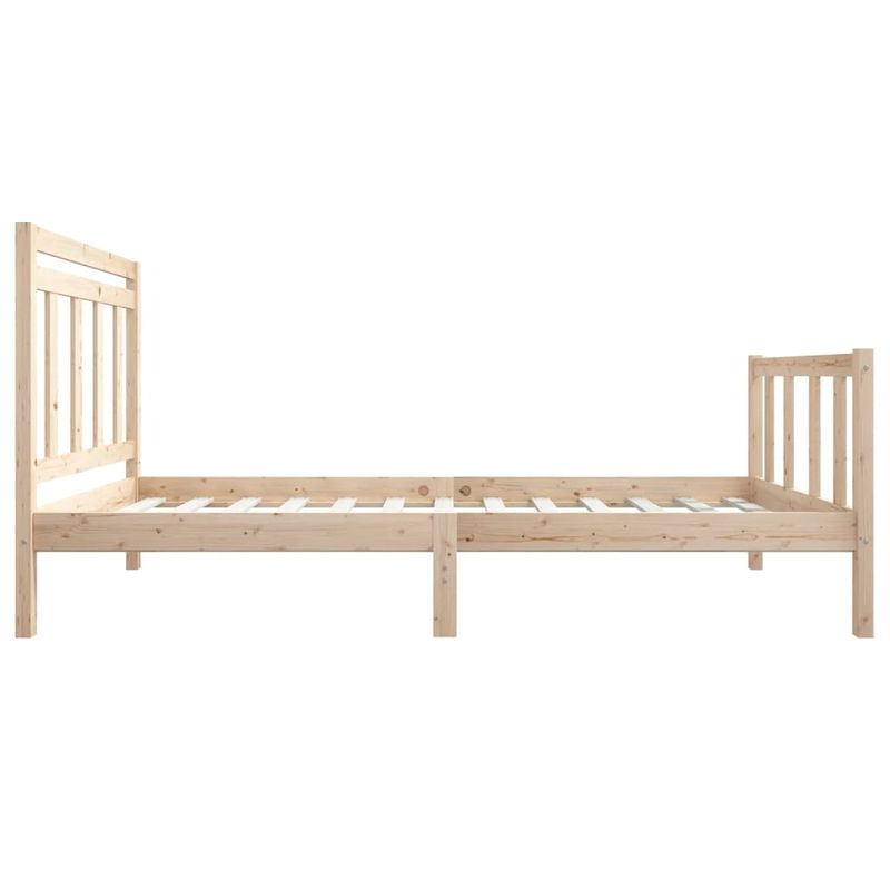 Casa si Gradina - Mobilier - Paturi si accesorii - Paturi - Cadru de pat mic single, 75x190 cm, lemn masiv - Infinity.ro