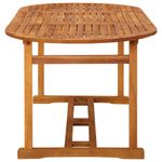 Casa si Gradina - Gradina si terasa - Mobilier exterior - Seturi mobila gradina - Set de masa pentru gradina, 7 piese, lemn masiv de acacia, model cu cotieră" - Infinity.ro