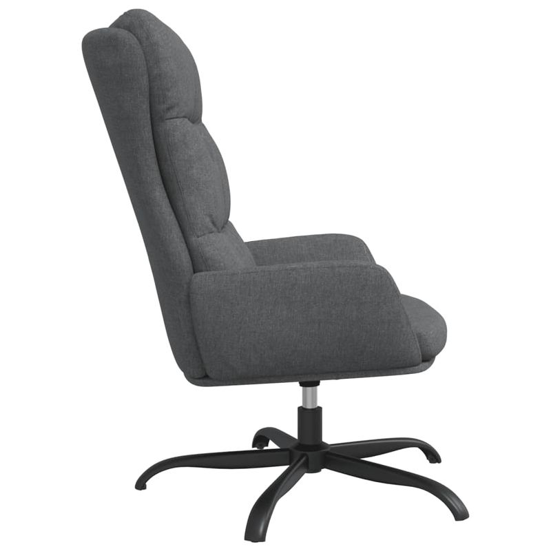 Casa si Gradina - Mobilier - Scaune si fotolii - Fotolii - Fotoliu de relaxare cu taburet, gri deschis, material textil - Infinity.ro