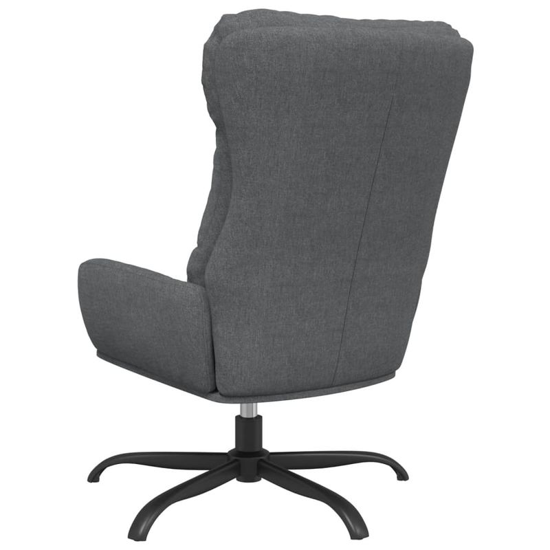 Casa si Gradina - Mobilier - Scaune si fotolii - Fotolii - Fotoliu de relaxare cu taburet, gri deschis, material textil - Infinity.ro
