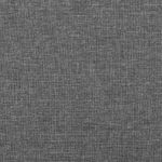 Casa si Gradina - Mobilier - Scaune si fotolii - Fotolii - Fotoliu de relaxare cu taburet, gri deschis, material textil - Infinity.ro