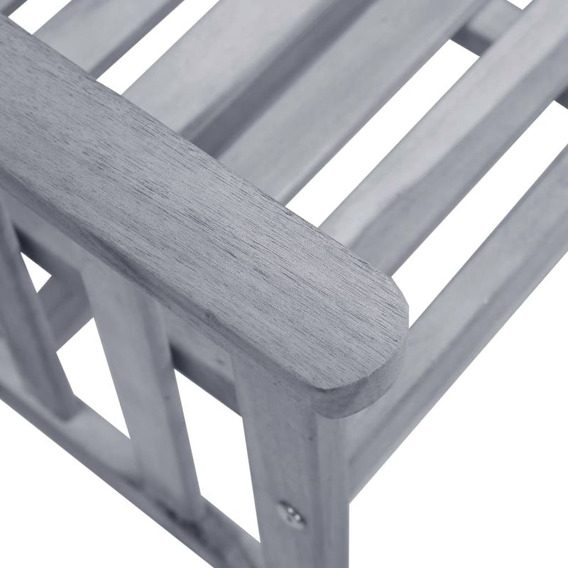 Casa si Gradina - Gradina si terasa - Mobilier exterior - Seturi mobila gradina - Scaune de gradina cu masa de ceai si perne, lemn masiv acacia - Infinity.ro
