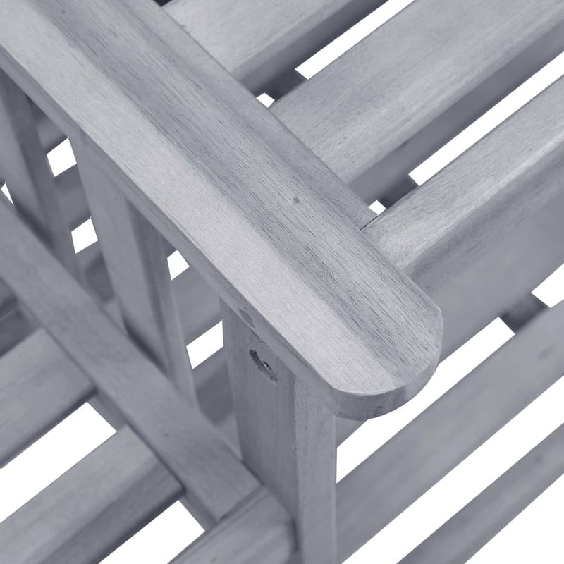 Casa si Gradina - Gradina si terasa - Mobilier exterior - Seturi mobila gradina - Scaune de gradina cu masa de ceai si perne, lemn masiv acacia - Infinity.ro