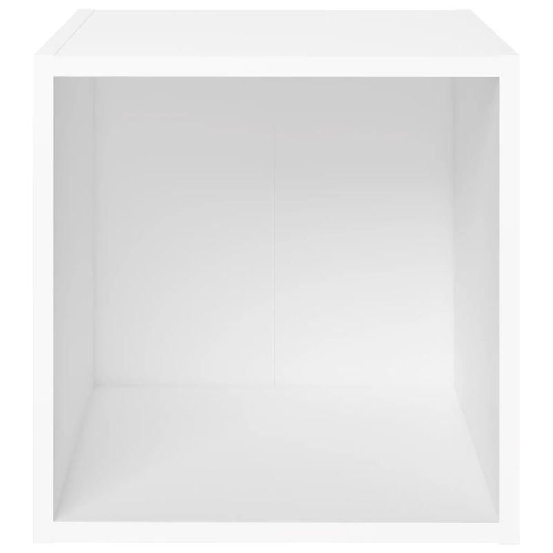 Casa si Gradina - Mobilier - Comode si corpuri - Comode - Comoda TV, alb, 37x35x37 cm - Infinity.ro