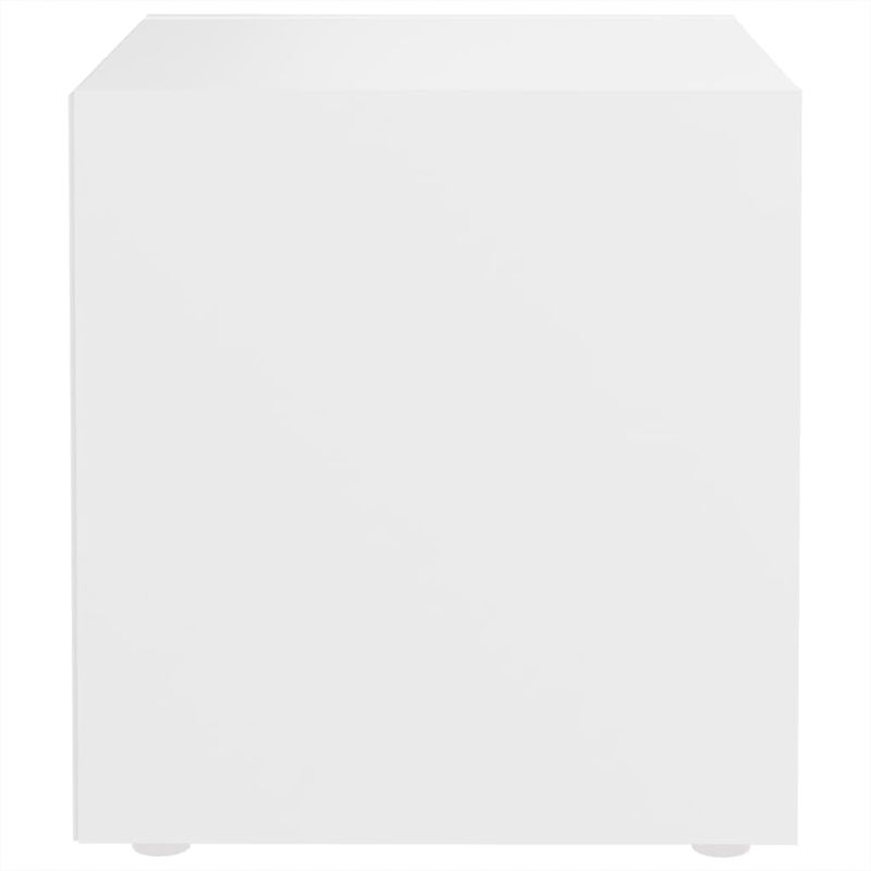Casa si Gradina - Mobilier - Comode si corpuri - Comode - Comoda TV, alb, 37x35x37 cm - Infinity.ro