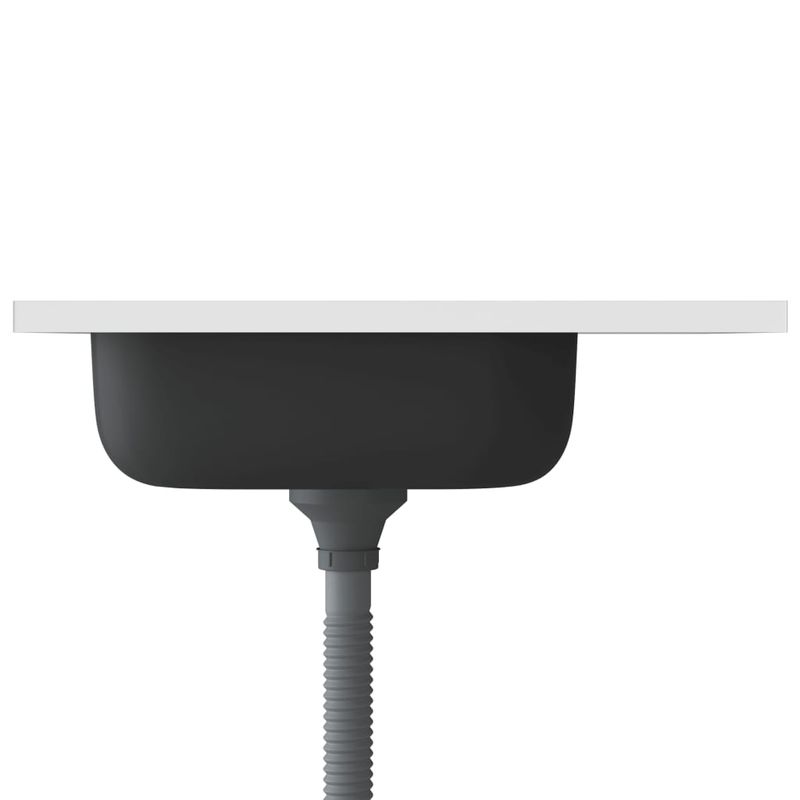 Casa si Gradina - Sanitare - Chiuveta bucatarie si accesorii - Chiuvete bucatarie - Chiuveta bucatarie cu scurgator, argintiu 500x600x155 mm otel - Infinity.ro