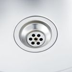 Casa si Gradina - Sanitare - Chiuveta bucatarie si accesorii - Chiuvete bucatarie - Chiuveta bucatarie cu scurgator, argintiu 500x600x155 mm otel - Infinity.ro