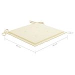 Casa si Gradina - Gradina si terasa - Mobilier exterior - Scaune si sezlonguri gradina - Scaune gradina pliabile cu perne, 4 buc., lemn masiv de acacia - Infinity.ro