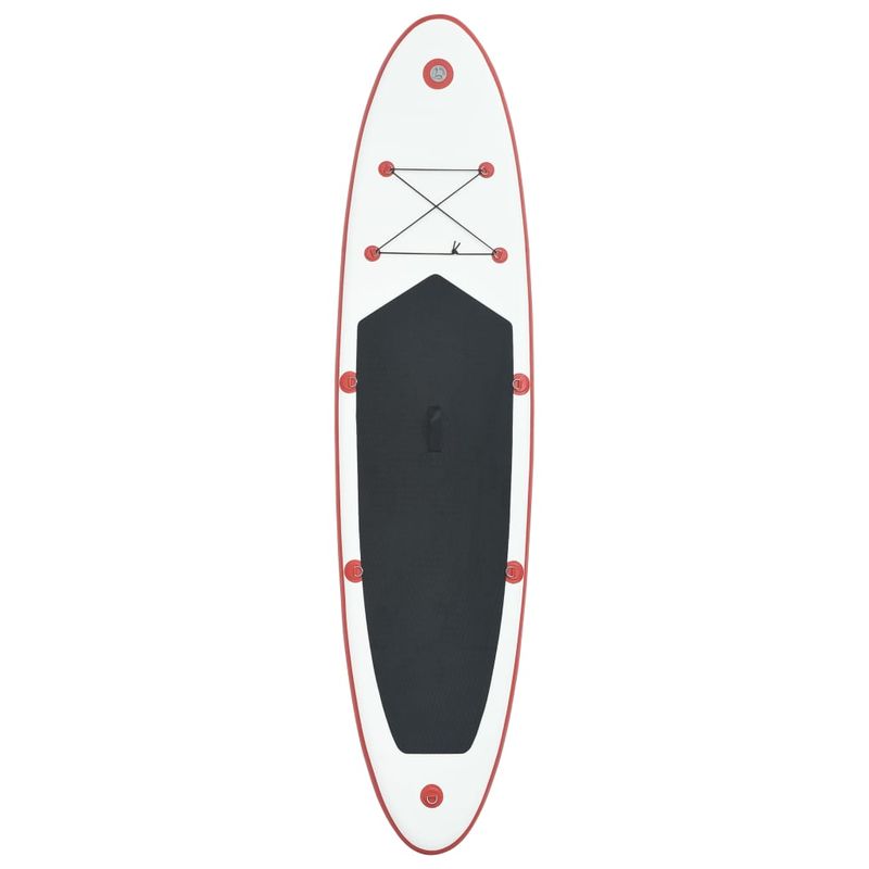 Sport si Outdoor - Sporturi acvatice - Sporturi pe placa - Stand up paddle - Set placa SUP, placa SUP surfing, rosu si alb, gonflabil - Infinity.ro