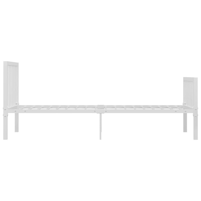 Casa si Gradina - Mobilier - Paturi si accesorii - Paturi - Cadru de pat, alb, 90 x 200 cm, metal - Infinity.ro
