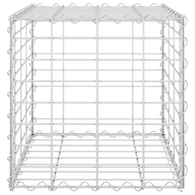 Casa si Gradina - Gradina si terasa - Garduri, panouri si accesorii - Gabion cub strat inaltat, 40 x 40 x 40 cm, sarma de otel - Infinity.ro