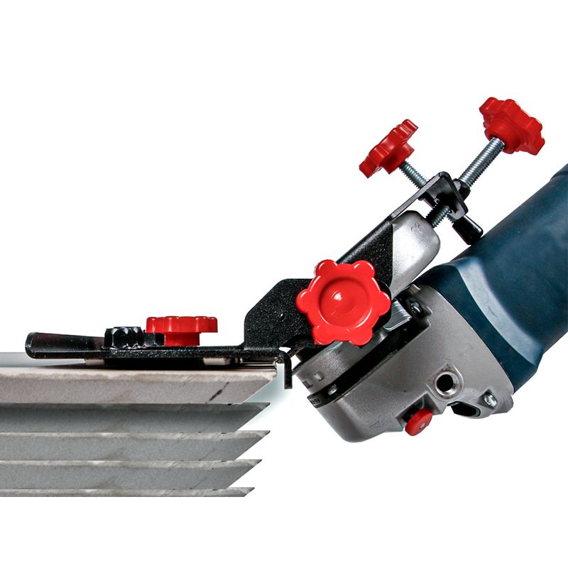 Casa si Gradina - Constructii - Scule electrice si accesorii - Accesorii polizare si slefuire - Adaptor polizor unghiular tip flex, Mechanic Slider 45, Taiere in 45 grade gresie si faianta, Flex de 115mm si 125mm - Infinity.ro