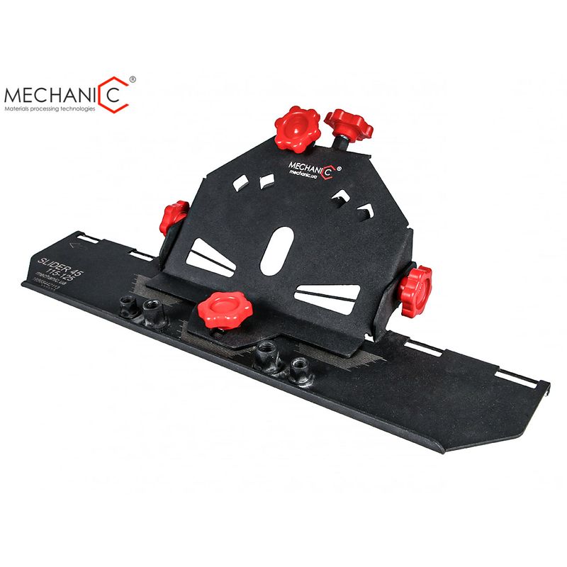 Casa si Gradina - Constructii - Scule electrice si accesorii - Accesorii polizare si slefuire - Adaptor polizor unghiular tip flex, Mechanic Slider 45, Taiere in 45 grade gresie si faianta, Flex de 115mm si 125mm - Infinity.ro