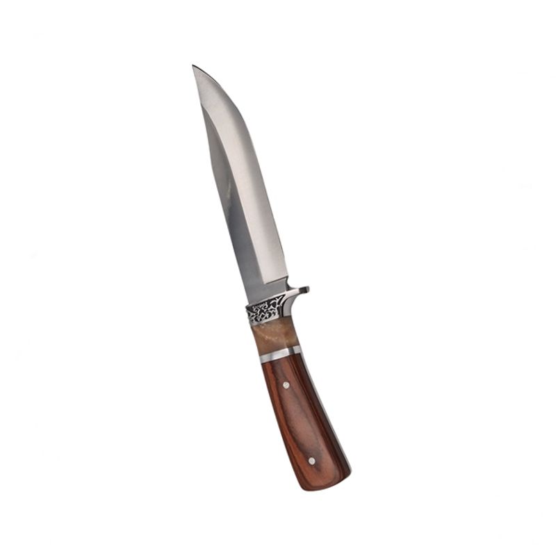Casa si Gradina - Bucatarie si vesela - Vesela si tacamuri - Cutite si seturi de cutite - Cutit de vanatoare Tactical Knife, IdeallStore®, Maro, 31 cm - Infinity.ro