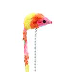 Petshop - Accesorii petshop - Jucarii animale - Jucarii interactive animale - Jucarie pentru pisici soricel pe arc - Infinity.ro