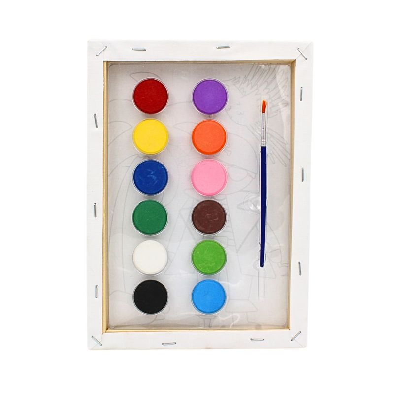 Jucarii, Copii si Bebe - Jucarii si jocuri - Jucarii & jocuri educative - Seturi pictura si desen - Set creativ pictura canvas model astronaut - Infinity.ro