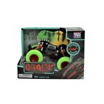 Jucarii, Copii si Bebe - Jucarii si jocuri - Vehicule si jucarii cu telecomanda - Masinute - Camion dino verde pull back 19cm - Infinity.ro