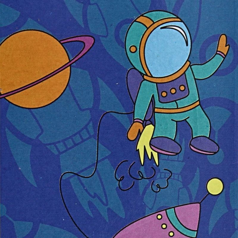 Jucarii, Copii si Bebe - Jucarii si jocuri - Jucarii & jocuri educative - Seturi pictura si desen - Set creativ pictura canvas model astronaut - Infinity.ro